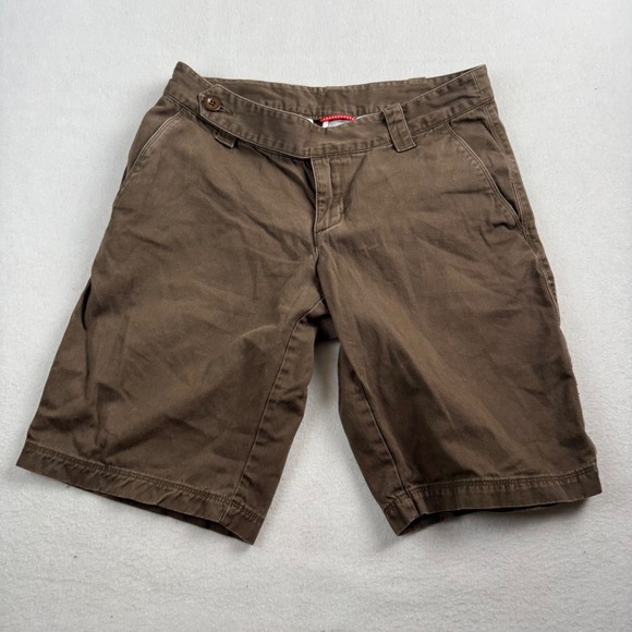 The North Face Pants - The‎ North Face Womens Brown Cotton Chino Shorts Size 4 Regular Hiking Outdoor